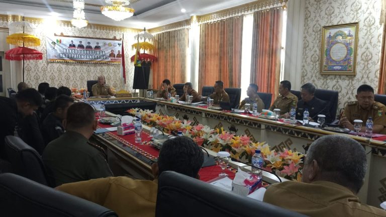 Pj. Bupati Tanggamus Pimpin Rapat Kesiapan Pilkada 2024