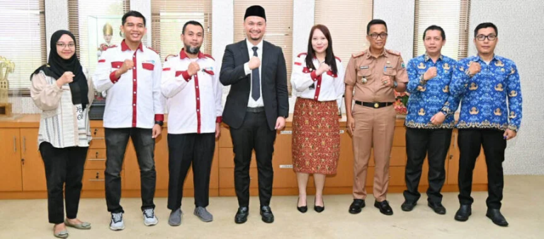 Plt Bupati Lampung Selatan Terima Audiensi Tim Koordinasi Humas Pusat Itera