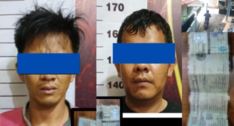 Polisi Tangkap Dua Pelaku Curanmor di SMP Ahmad Dahlan Metro