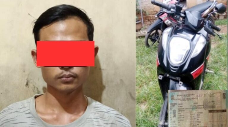 Kecanduan Judol, Seorang Pemuda Nekat Gadaikan Motor Orang Lain