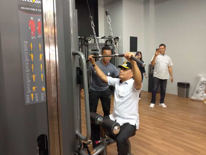 Walikota Metro Resmikan Tempat Jasa Kebugaran Di Metro Pusat