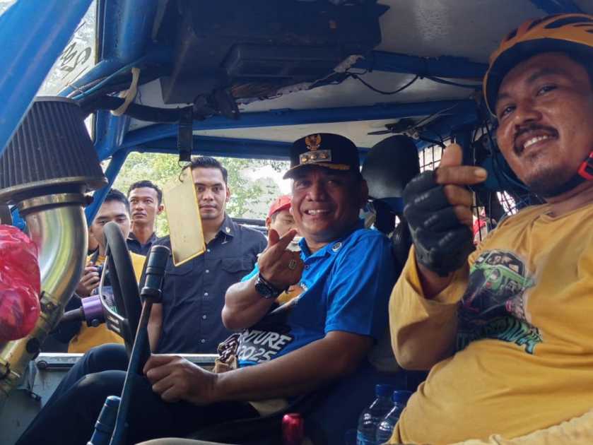 Walikota Metro Apresiasi Kegiatan Off-Road Federation (IOF)