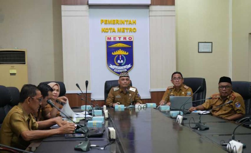 Pemkot Metro Gelar Rakor dengan Kemenko Bidang Infrastruktur Guna Tangani Banjir