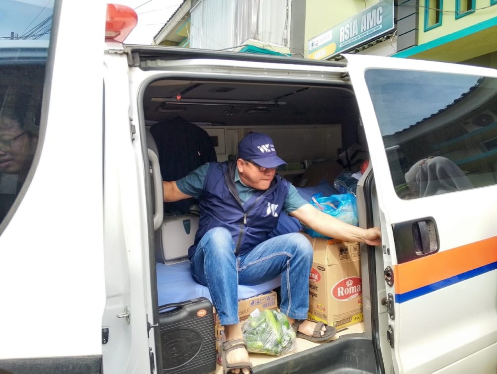 Terpantik Nurani, Mantan Walikota Metro Pimpin Misi Kemanusiaan Korban Bencana Sumatera